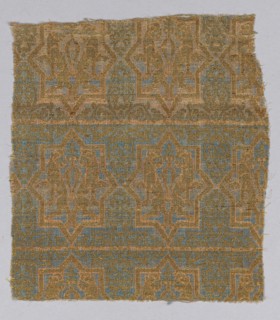 Textile Fragment from the Chasuble of San Valerius, Spain, 13th century.