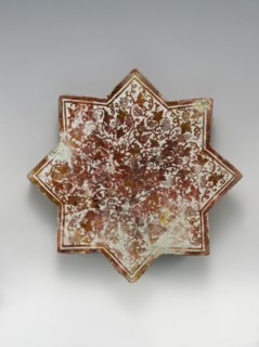 Star-Shaped Tile, Spain, first half 15th century.
