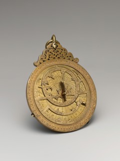 Astrolabe of ?Umar ibn Yusuf ibn ?Umar ibn ?Ali ibn Rasul al-Muzaffari, Yemen, dated A.H. 690/ A.D. 1291.