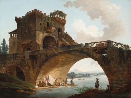 The Ponte Salario, c. 1775.