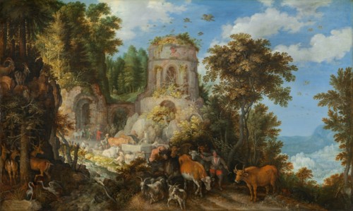 Landscape with the Flight into Egypt, 1624.