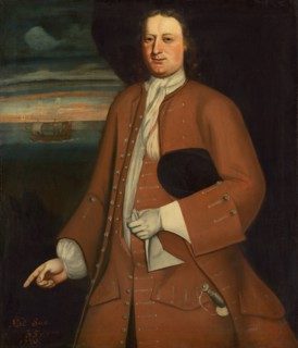 Mr. Willson, 1720. By the Schuyler Limner. Possibly by Nehemiah Partridge.
