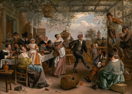 The Dancing Couple, 1663.