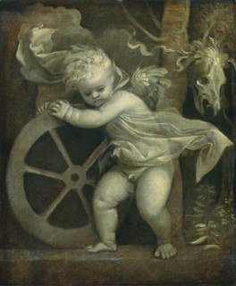 Cupid with the Wheel of Time, c. 1515/1520.