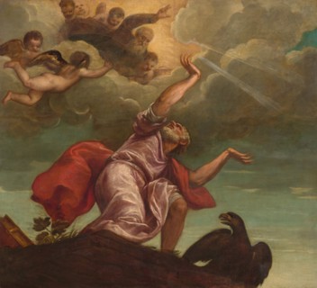 Saint John the Evangelist on Patmos, c. 1553/1555.