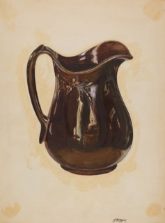 Pitcher, c. 1936.