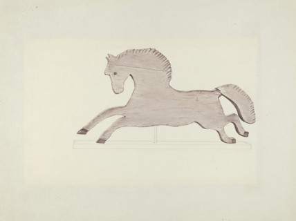 Horse Weather Vane, 1935/1942.