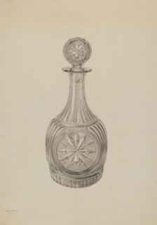 Decanter, c. 1938.