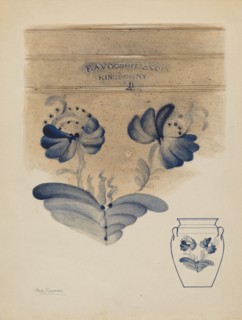 Crock, c. 1938.