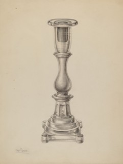 Candlestick, c. 1938.