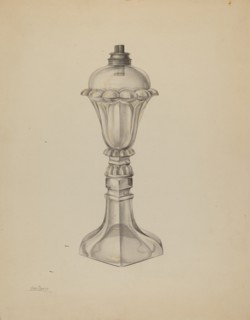 Lamp, c. 1938.
