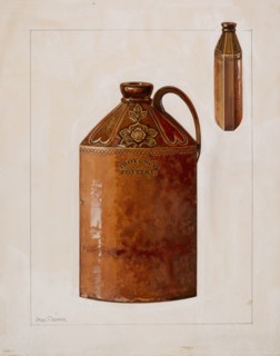 Bottle, c. 1936.