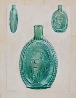 Flask, c. 1940.
