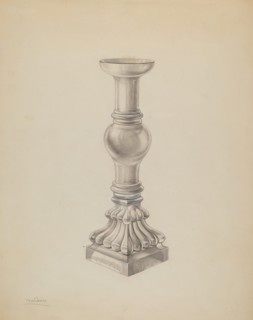Candlestick, c. 1938.