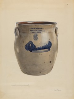 Crock, c. 1936.