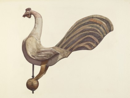Rooster Weather Vane, 1935/1942.