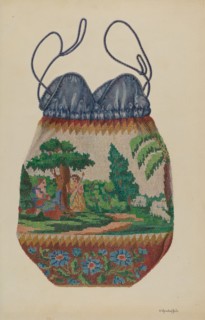 Beaded Bag, 1935/1942.