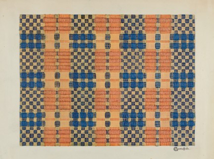 Coverlet, c. 1937.