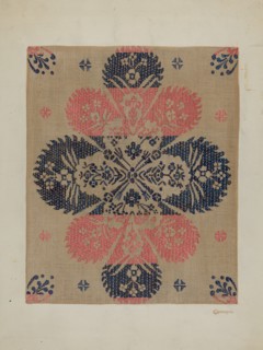 Coverlet, c. 1940.