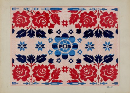 Coverlet, c. 1936.