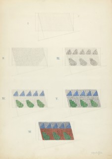 Beadwork: Technique Demonstration, 1935/1942.