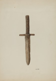 Knife, c. 1939.