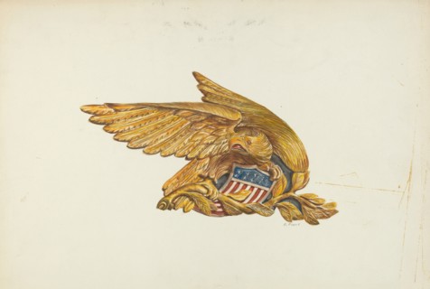 Ship's Sternpiece, 1935/1942.