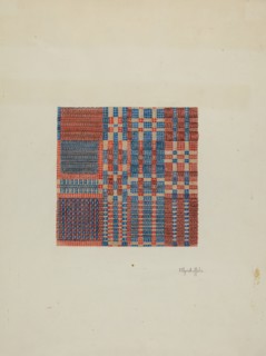 Coverlet (Section), c. 1940.