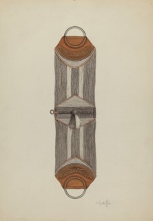 Cinch for Saddle, c. 1936.