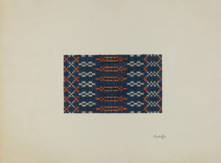 Coverlet, c. 1940.