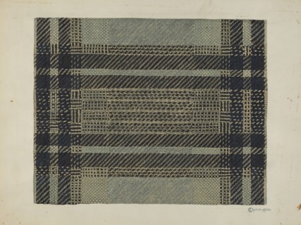 Coverlet, c. 1940.