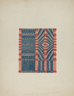 Woven Textile, 1935/1942. Creator: Cornelius Christoffels.