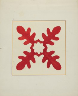 Pieced Autograph Quilt (1 Piece), c. 1936.