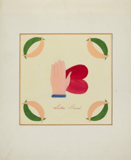 Pieced Autograph Quilt (1 Piece), c. 1936.