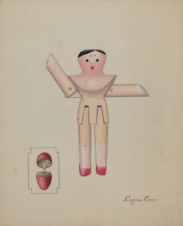 Doll in the "Thimble Holder", c. 1937.