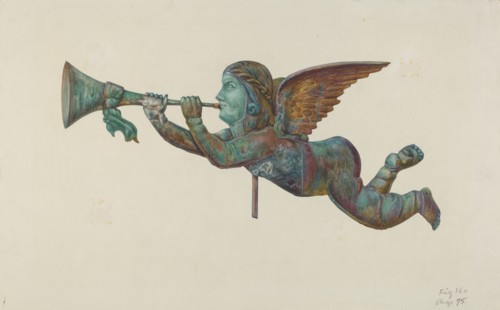 Gabriel Weather Vane, c. 1942.