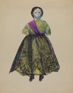 Walking Doll (Mechanical), c. 1936.
