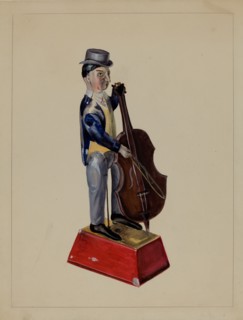 Man with Cello, 1935/1942.