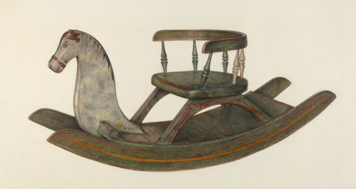 Rocking Horse, c. 1940.