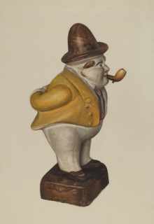 Toby Figure, c. 1940.