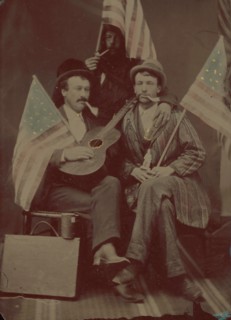Portrait of Three Men, c. 1860.