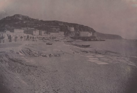 Les Ponchettes à Nice, c. 1855.