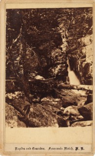 Rapids and Cascades, Franconia Notch, New Hampshire, 1860s.