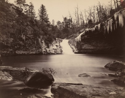 Lula Lake, Upper Falls, Lookout Mountain, Georgia, 1864-1865.