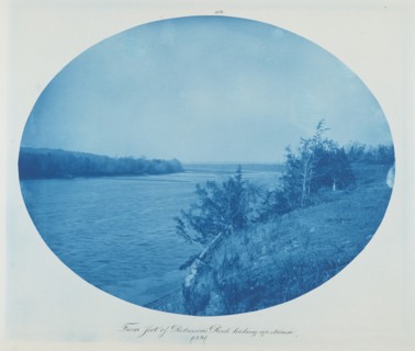 From Foot of Robinson's Rock Looking Upstream, 1891.