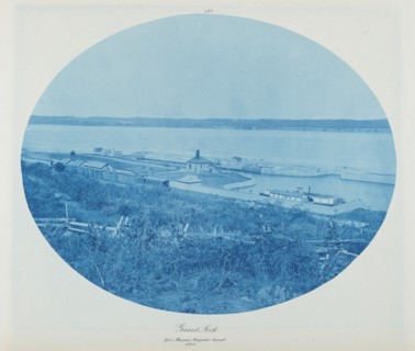 Guard Rock, Des Moines Rapids Canal L.W., 1885.