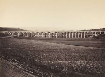 Arcades de pont sur Vanne (Arcades, Bridge over the Vanne), 1873.