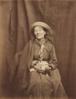Woman Holding a Dead Bird, Surrey County Asylum, c. 1855.