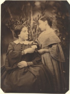 Portrait of Woman and Child, 1855.