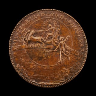 The Sun Driving Along the Zodiac [reverse], 1630.